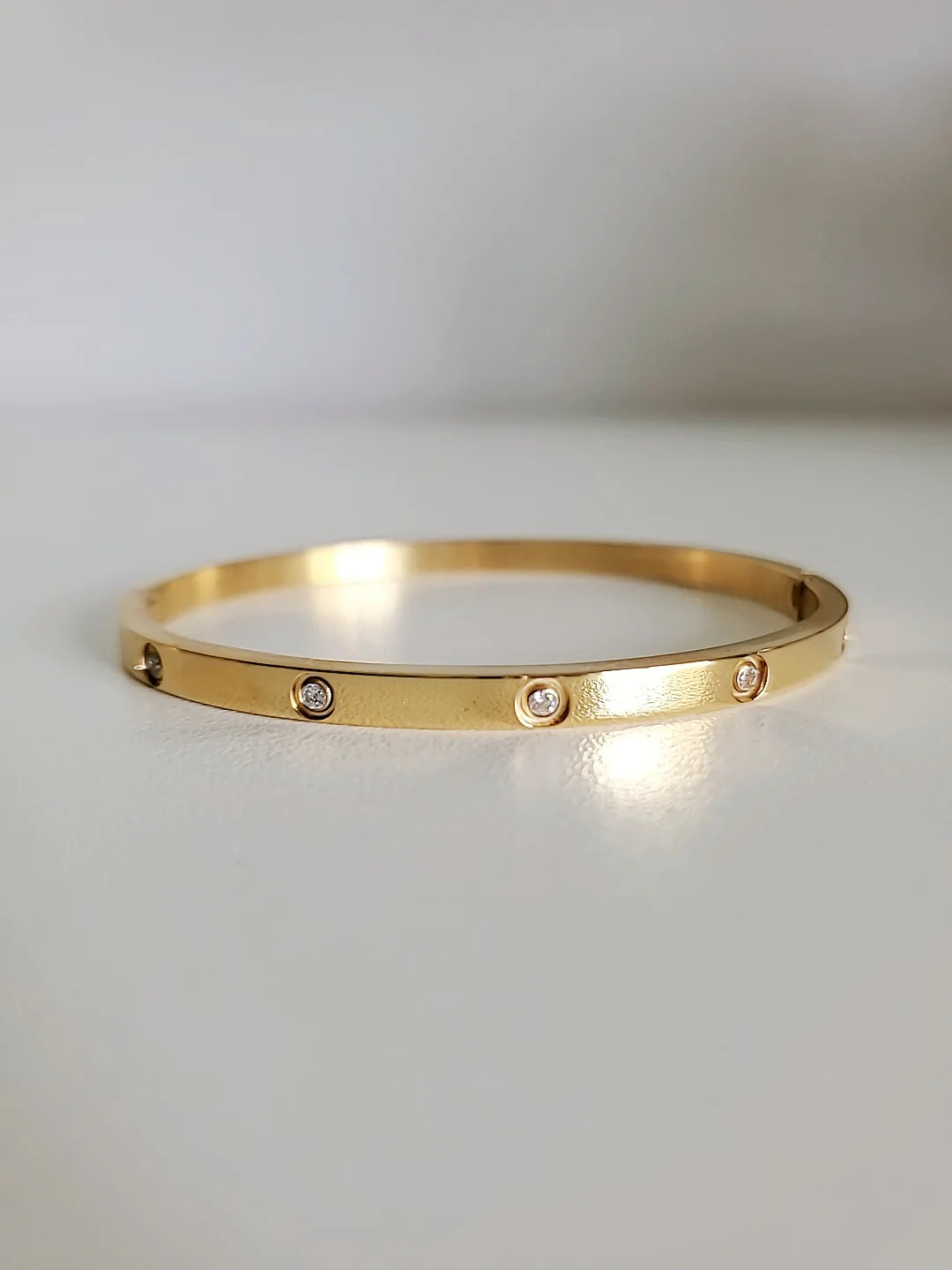 Solid Statement Bangle