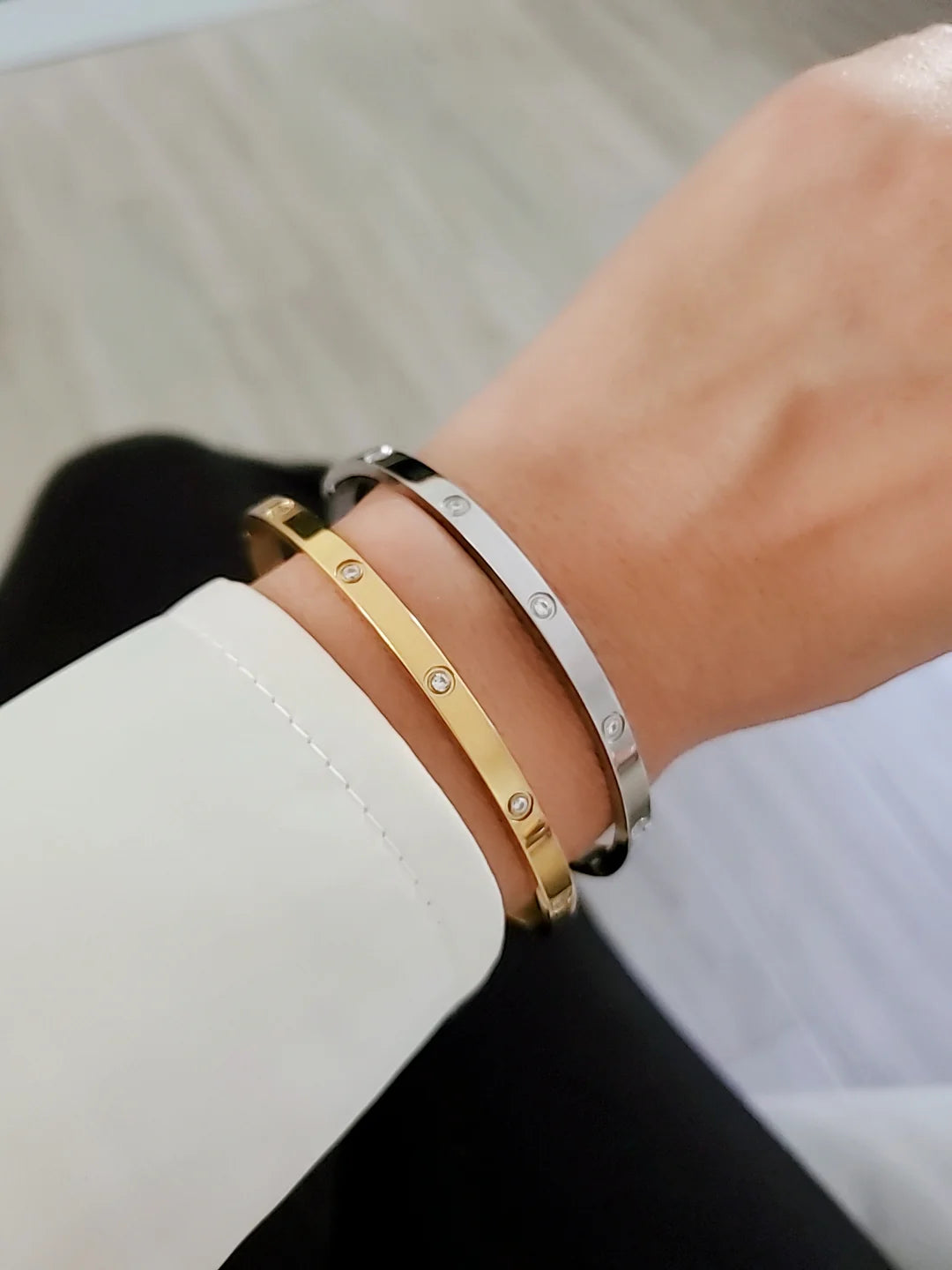 Solid Statement Bangle