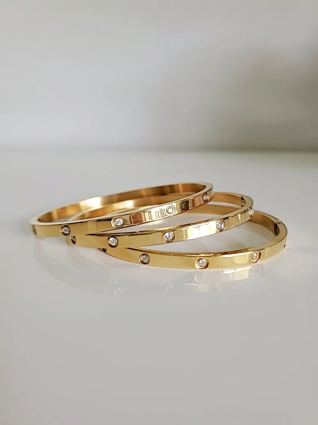 Solid Statement Bangle